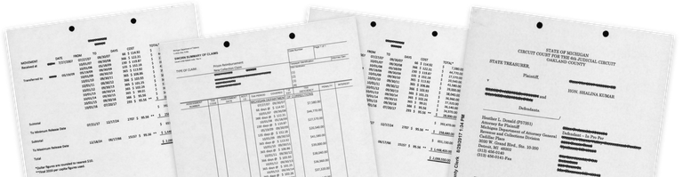 Pay to state receipts and paperwork